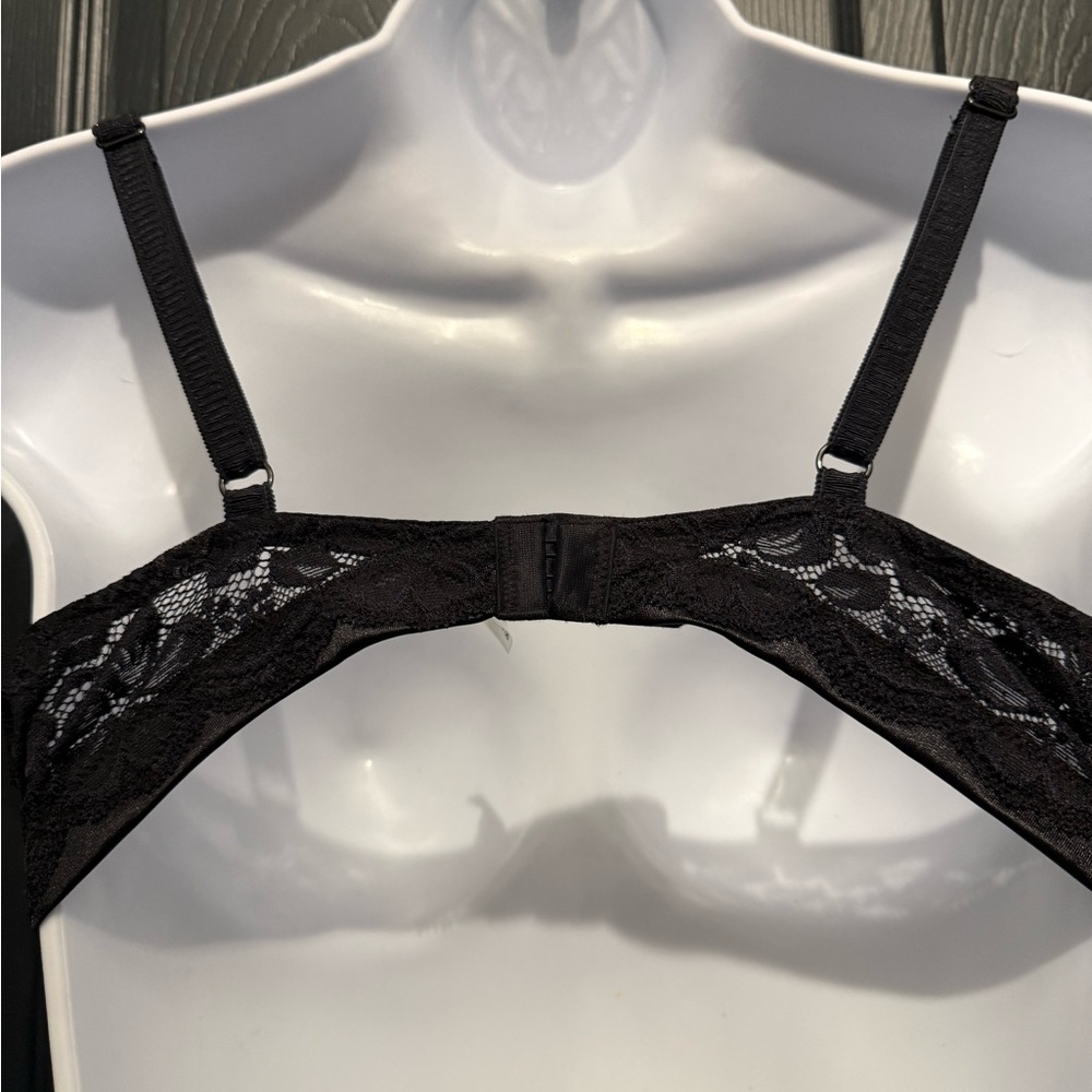 Maidenform-Women’s Classic Black Bra dice Size 38C NWOT - Picture 4 of 8